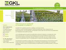 Tablet Screenshot of gkl-online.de